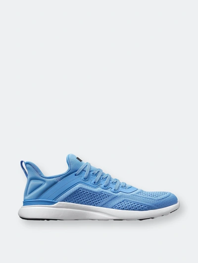 Apl Athletic Propulsion Labs Techloom Tracer Knit Training Shoe In Blue/ White