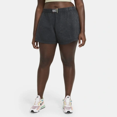 Nike Sportswear Women's Washed Shorts In Black,black