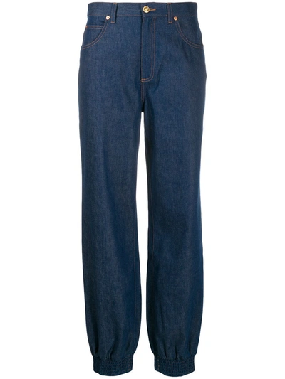 Gucci Women's 600865xdava4011 Blue Cotton Jeans