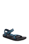 Teva Men's Original Universal Sandals Men's Shoes In Blue/ Black