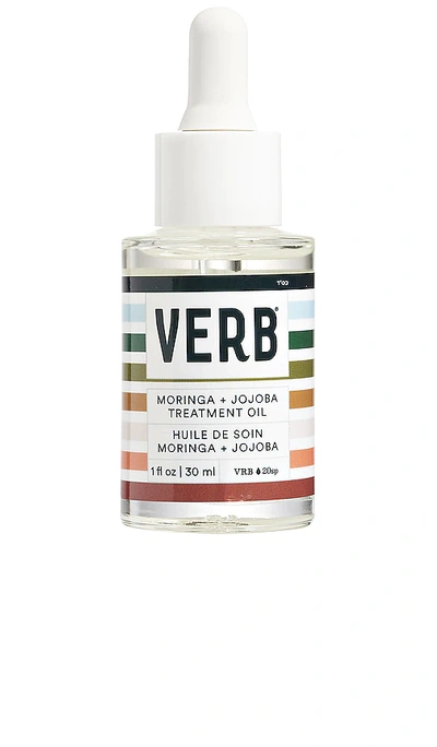 Verb Moringa + Jojoba Hair Treatment Oil 1 oz/ 30 ml In Beauty: Na