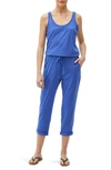 Michael Stars Tank Style Jumpsuit In Royal