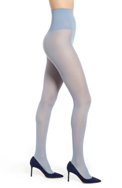 Swedish Stockings Svea Premium Opaque Tights In Light Blue