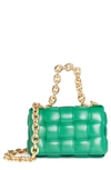 Bottega Veneta The Chain Cassette Bag In Racing Green