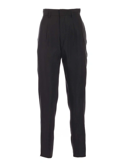 Gaelle Paris Pleated Pants In Black