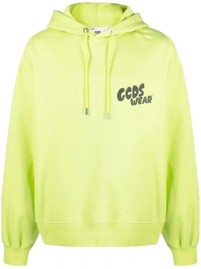 Gcds Sweatshirts In Lime