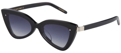 For Art's Sake Mad Mad Kx1 Geometric Sunglasses In Grey