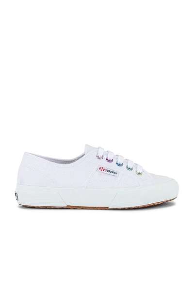 Superga 2750 Cotw Coleyelets Sneaker In White/white