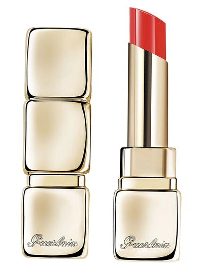 Guerlain Kisskiss Shine Bloom Lipstick Balm In Red