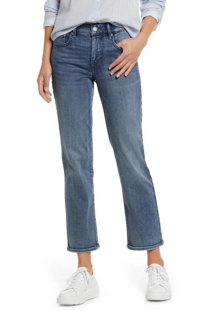 Nydj Marilyn Straight Leg Ankle Jeans In Monet Blue