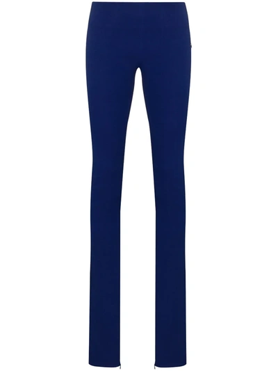 Maximilian X Browns Focus Slim Fit Trousers In Blau