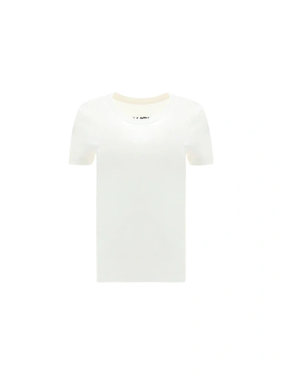 Maison Margiela Women's White Cotton T-shirt