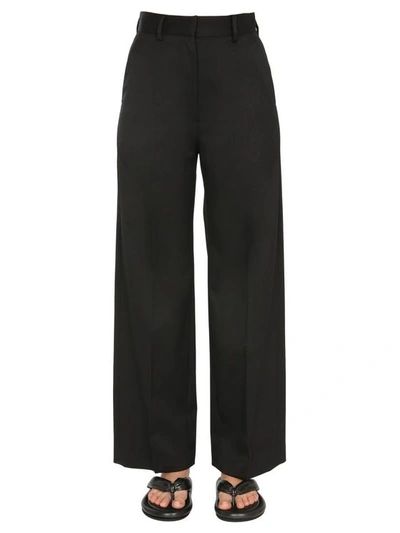 Maison Margiela Women's Black Polyester Pants