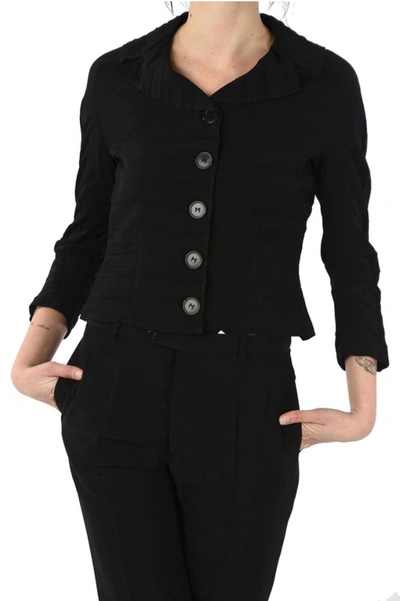 Maison Margiela Women's Black Polyester Jacket