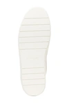 Vince Benfield Leather Platform Sneaker In Off White