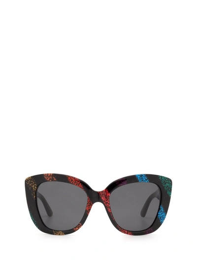 Gucci Eyewear Cat Eye Sunglasses In Multi