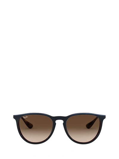 Ray Ban Women's Ray-ban Erika Rb4171 631513 Sunglasses In Navy