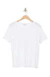 James Perse Crew Neck Pocket T-shirt In White