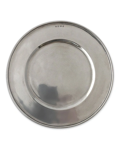 Match Large Convivio Charger In Pewter