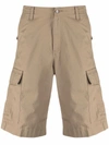 Carhartt Knee-length Straight-leg Shorts In Nude