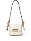Marc Jacobs The J-link Mini Leather Shoulder Bag In Ivory/gold