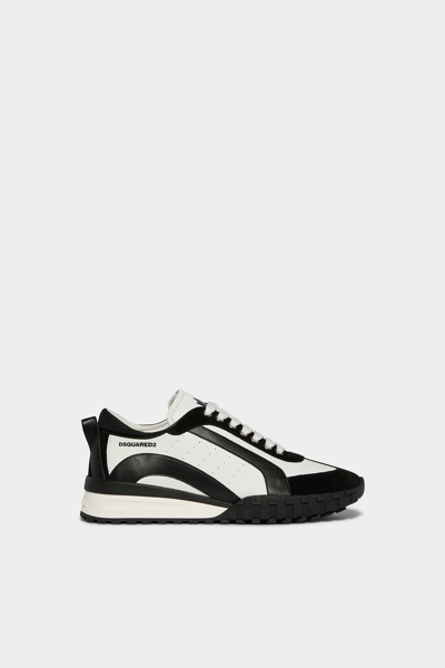 Dsquared2 Legend 551 Mix Leather Low-top Sneakers In Fantasy | ModeSens