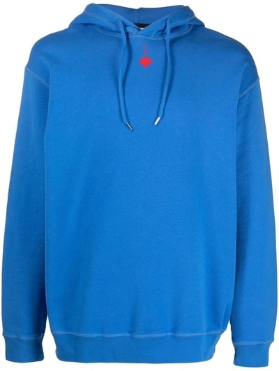 Dsquared2 Men's Blue Cotton Sweatshirt