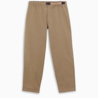 Gramicci Tan Belted Trousers In Brown