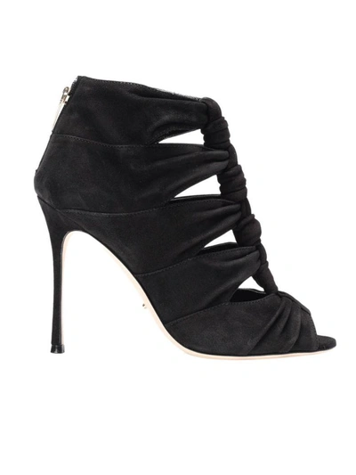 Sergio Rossi Heeled Sandals Shoes Women  In Black