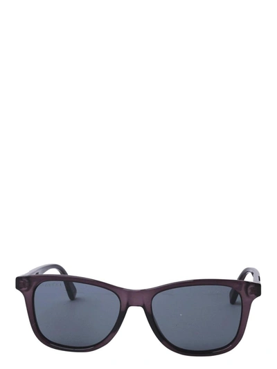 Gucci Eyewear Rectangular Frame Sunglasses In Purple