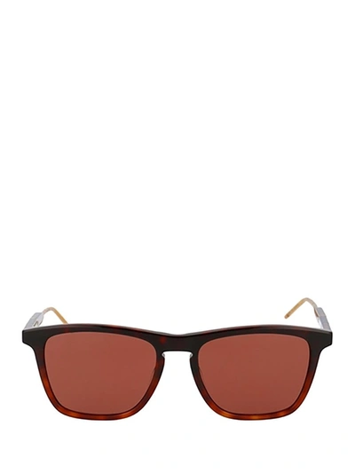 Gucci Eyewear Rectangular Frame Sunglasses In Multi