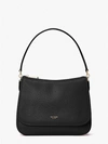 Kate Spade Polly Medium Convertible Flap Shoulder Bag In Black