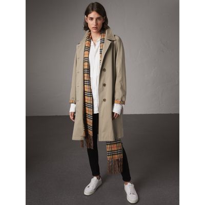 burberry camden car coat sandstone