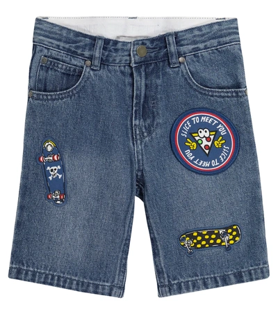 Stella Mccartney Kids' Slice To Meet You Denim Shorts
