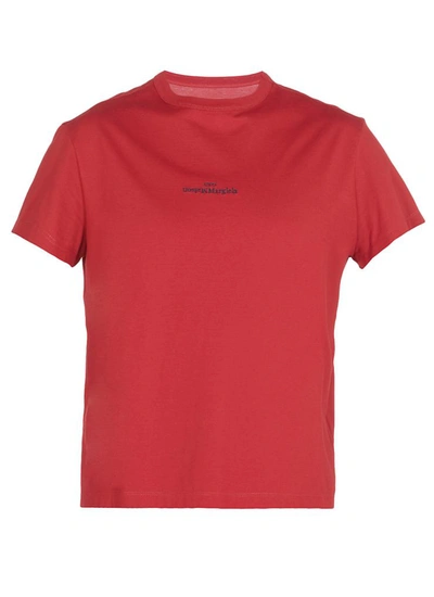 Maison Margiela T-shirts And Polos Red