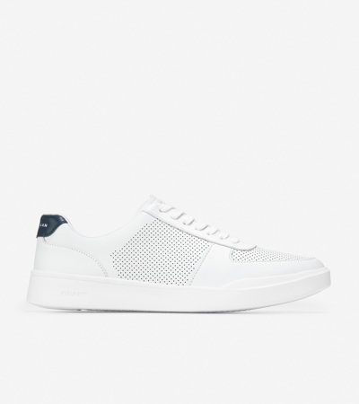 Cole Haan Men's Grand Crosscourt Modern Perf Sneaker Men's Shoes In Optic White