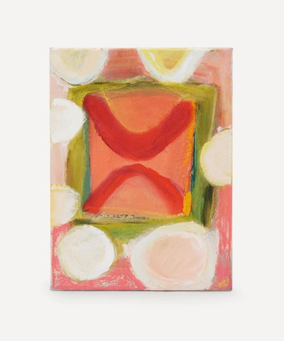 Molly Van Amerongen Prawn Platter Original Painting In Pink