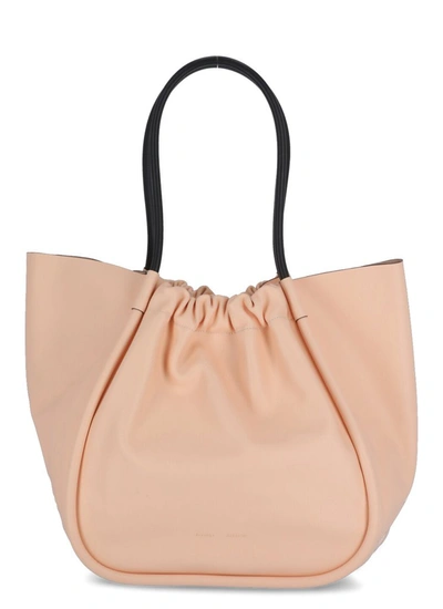 Proenza Schouler Ruched Tote Bag In Pink