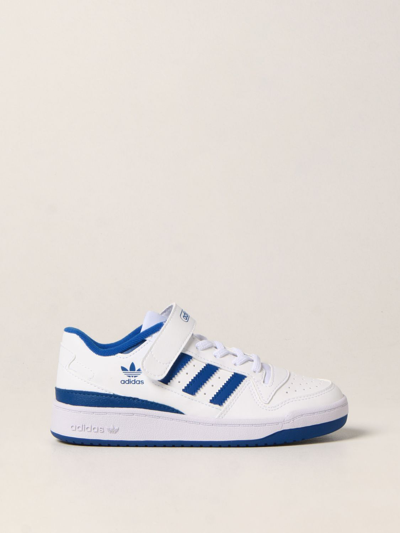 Adidas Originals Big Kids Forum Low Casual Sneakers From Finish Line In White