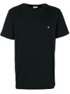 Dior Embroidered Bee Cotton T-shirt In Black