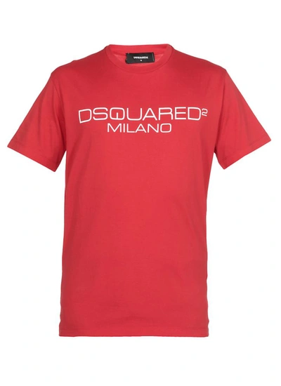 Dsquared2 T-shirts And Polos Red