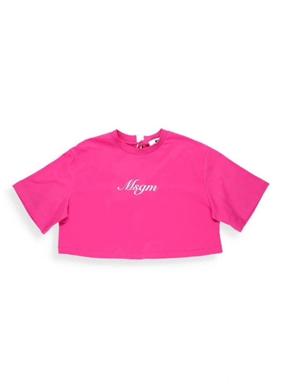 Msgm T-shirts And Polos In Ciclamyn