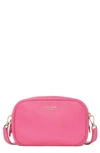 Kate Spade Astrid Medium Pebbled Leather Camera Bag In Crushed Watermelon