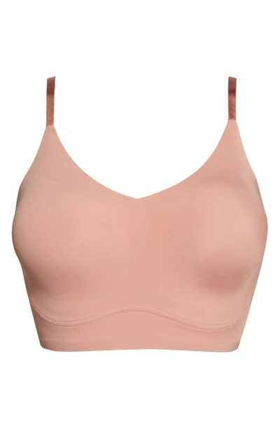 True & Co. True Body Lift Full Cup Triangle Bra In Whiskey Rose