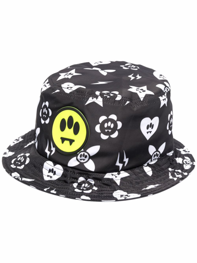 Barrow Logo-print Bucket Hat In Black