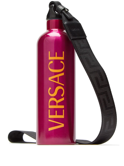 Versace Pink Wrist Strap Water Bottle