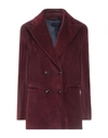 Mp Massimo Piombo Suit Jackets In Brick Red