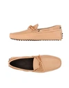 Tod's Loafers In Apricot