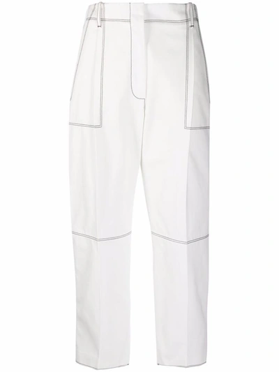 Alexander Mcqueen Trousers White