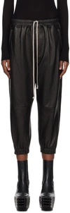 Rick Owens Cropped Pants In 09 Black